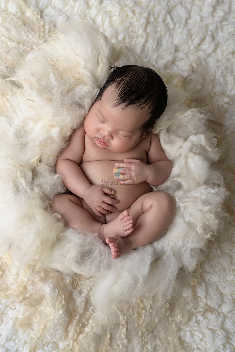 Baby Evelyn at 8 Weeks