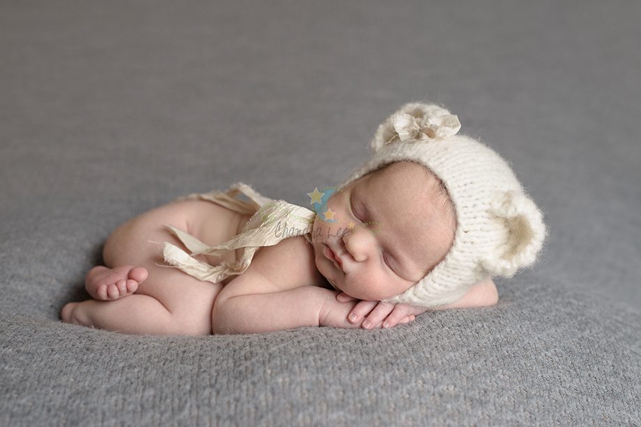Picture of Alexandria from her newborn session